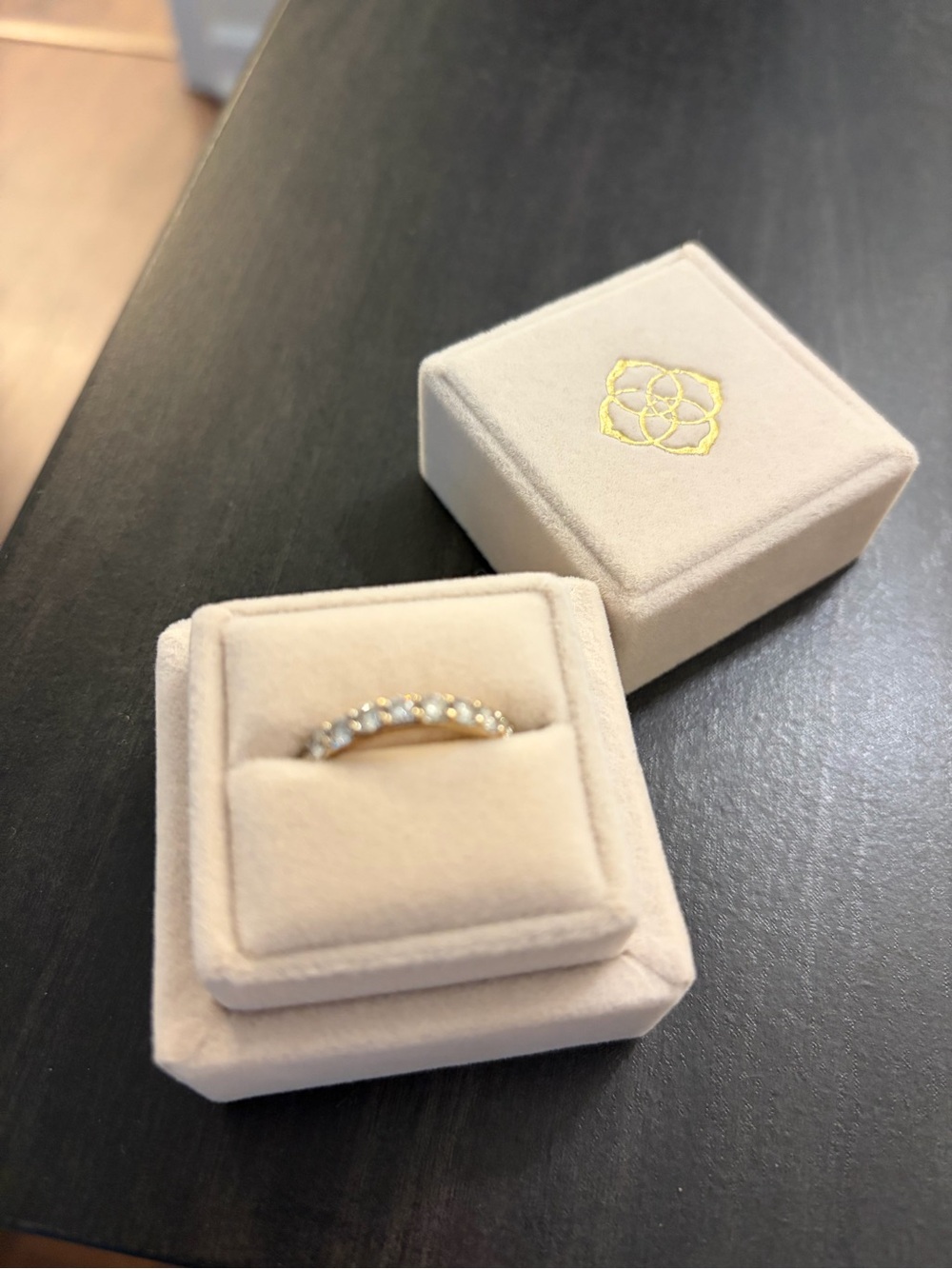 Gold Diamond -Eternity Band - Women's Jewelry